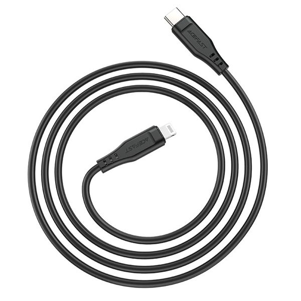 ACEFAST Cavo USB-C A Lightning MFI 30W: Cavo Di Ricarica E Sincronizzazione Veloce Per IPhone E IPad. Lunghezza 1,2 Metri, Colore Bianco. Certificato Apple.