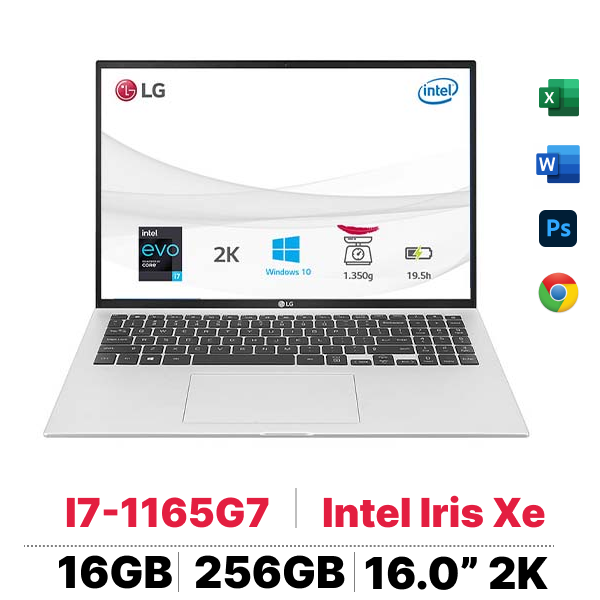 LG Gram 16 2021 i5 8GB 512GB 2K+ BH Chính Hãng