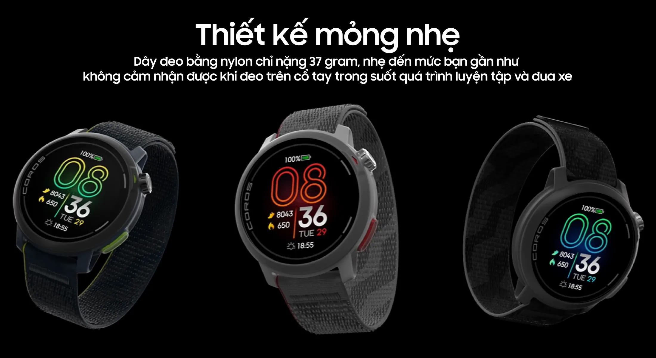 Đồng hồ thông minh COROS Pace Pro