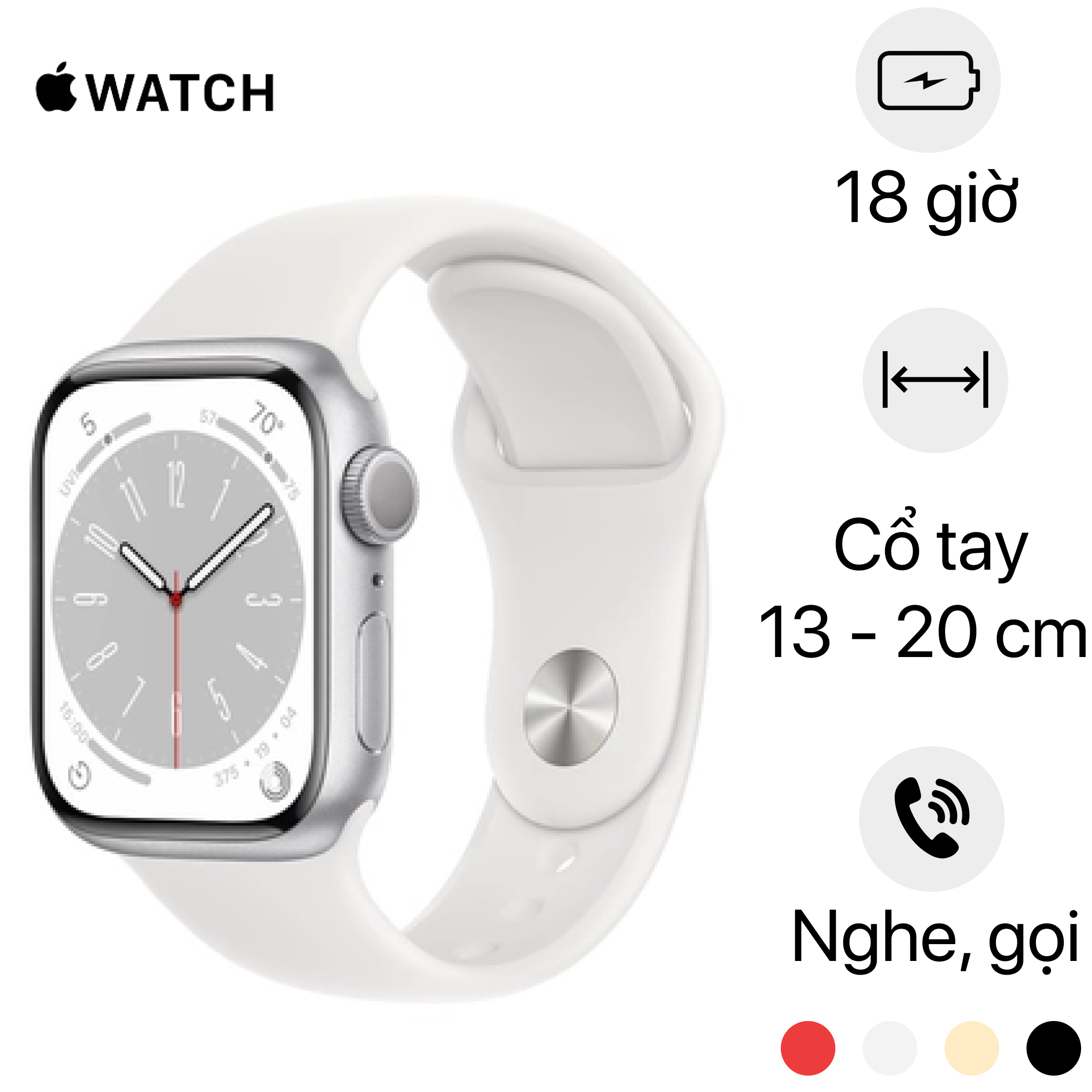 Đồng hồ Apple watch series 8 | Giá rẻ, ưu đãi tốt
