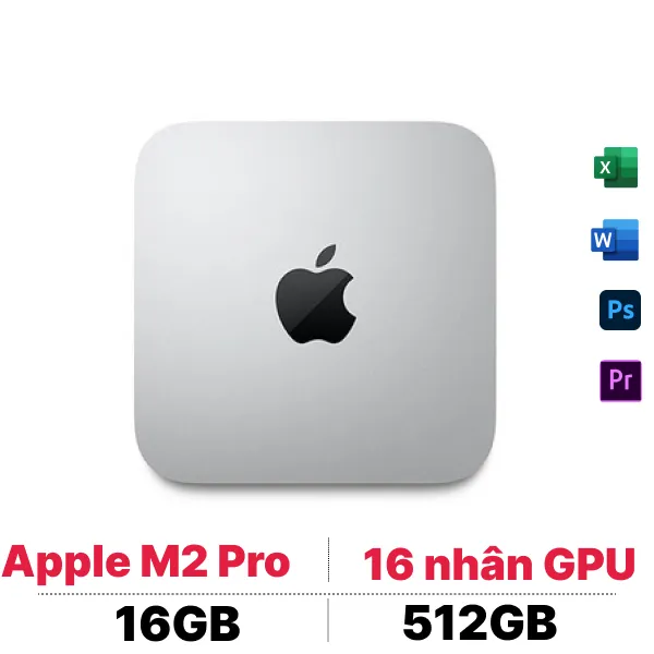 Mac mini M2 Pro 2023 (10 CPU - 16 GPU - 16GB - 512GB) | Chính hãng Apple Việt Nam
