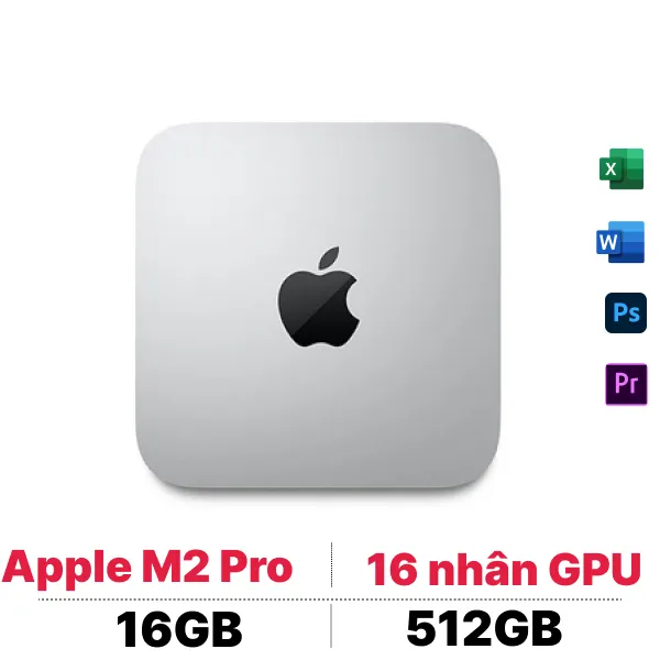 Mac mini M2 Pro 2023 (10 CPU - 16 GPU - 16GB - 512GB) - Cũ Mac mini M2 Pro 2023 (10 CPU - 16 GPU - 16GB - 512GB) - Cũ
