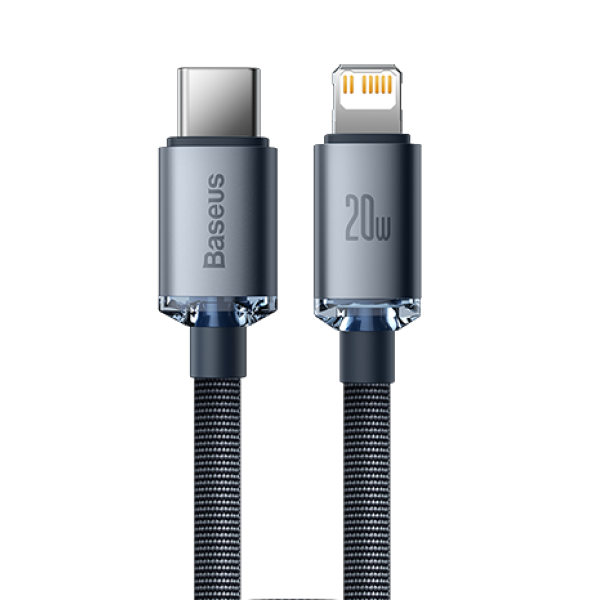 Cáp Baseus CW-FXP Crystal Shine USB-C to Lightning dài 1.2m | Chính ...