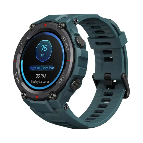 Pellicola Protettiva In Vetro Per Huami Amazfit T-Rex 3 Pro (48 Mm) - Durezza 9H, Antimpronte, AirGlass, Made In Germany