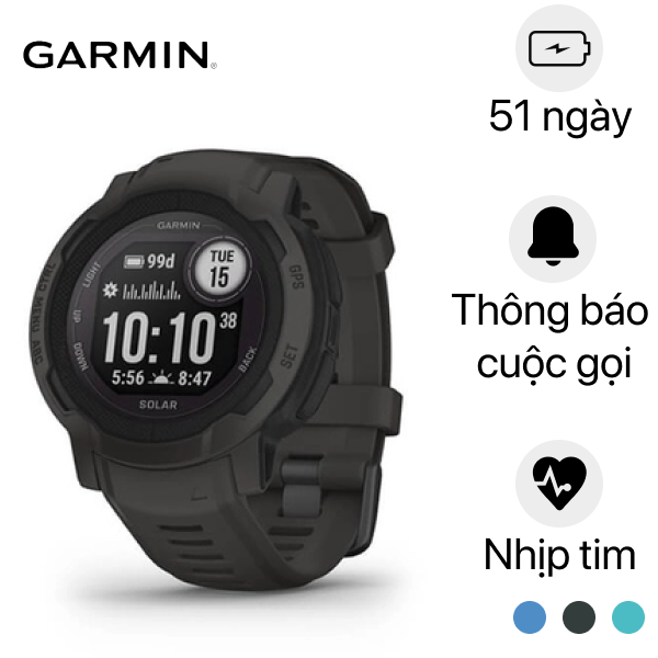 Garmin instinct 2025 solar giá