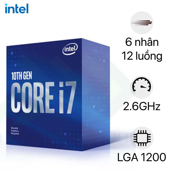 CPU Intel Core i7 10700F | Giá rẻ