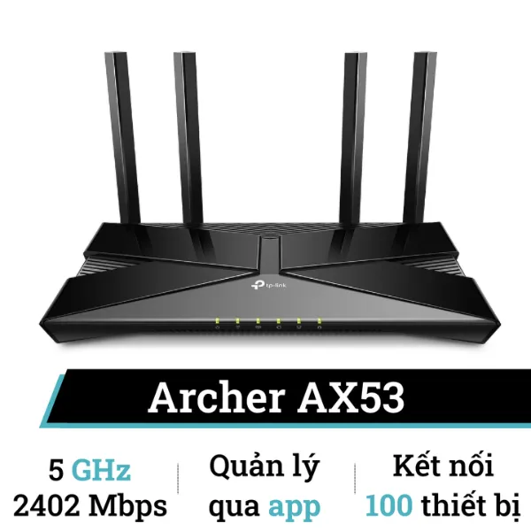 Router Wifi Gigibit TP-Link Archer AX53 AX3000 Giá rẻ