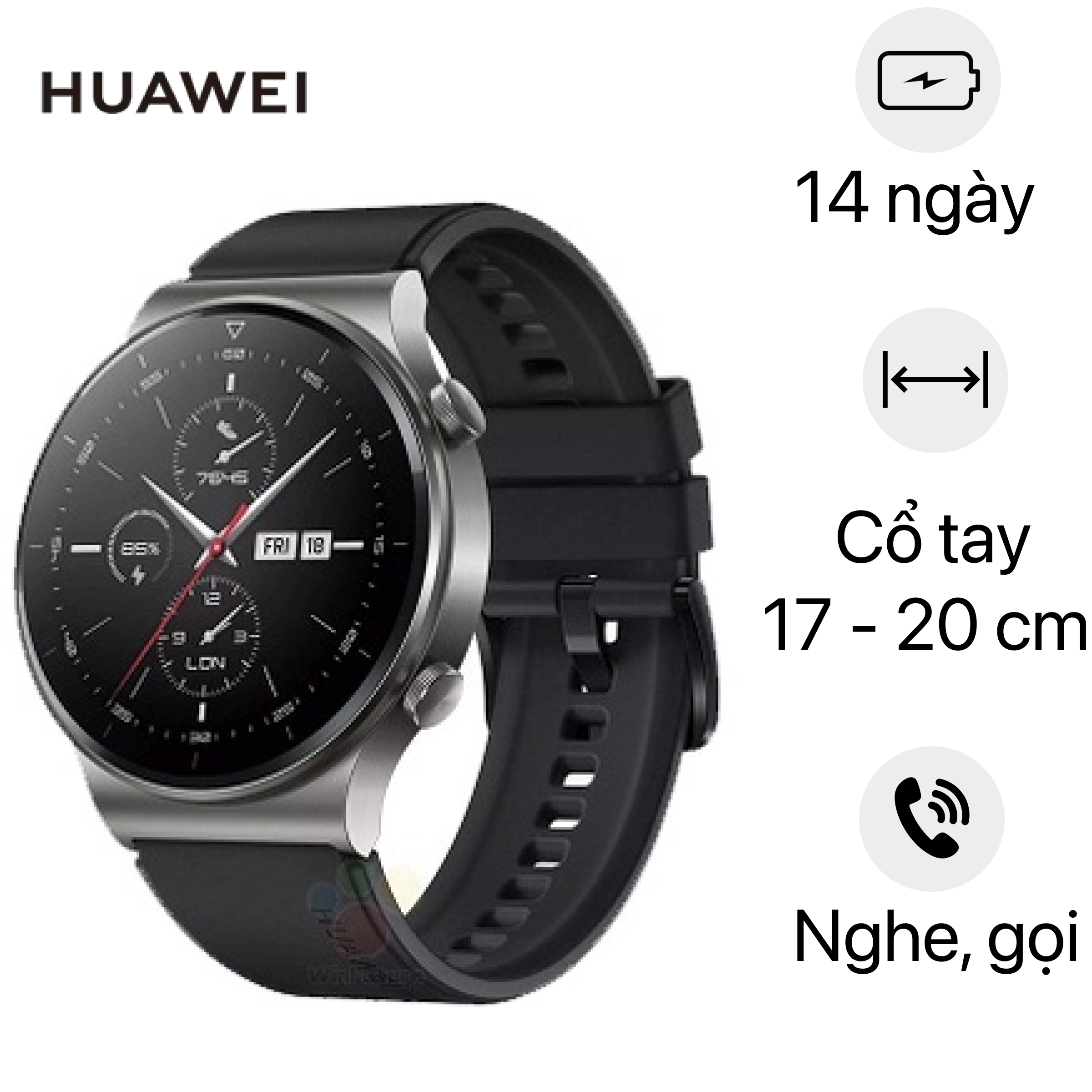 Đồng hồ Huawei Watch GT Pro Giá rẻ, cao cấp, có trả góp