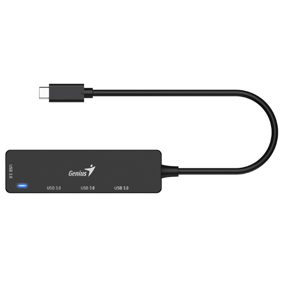Hub chuyển đổi Genius UH-400 type-C 4 in 1 | Giá rẻ