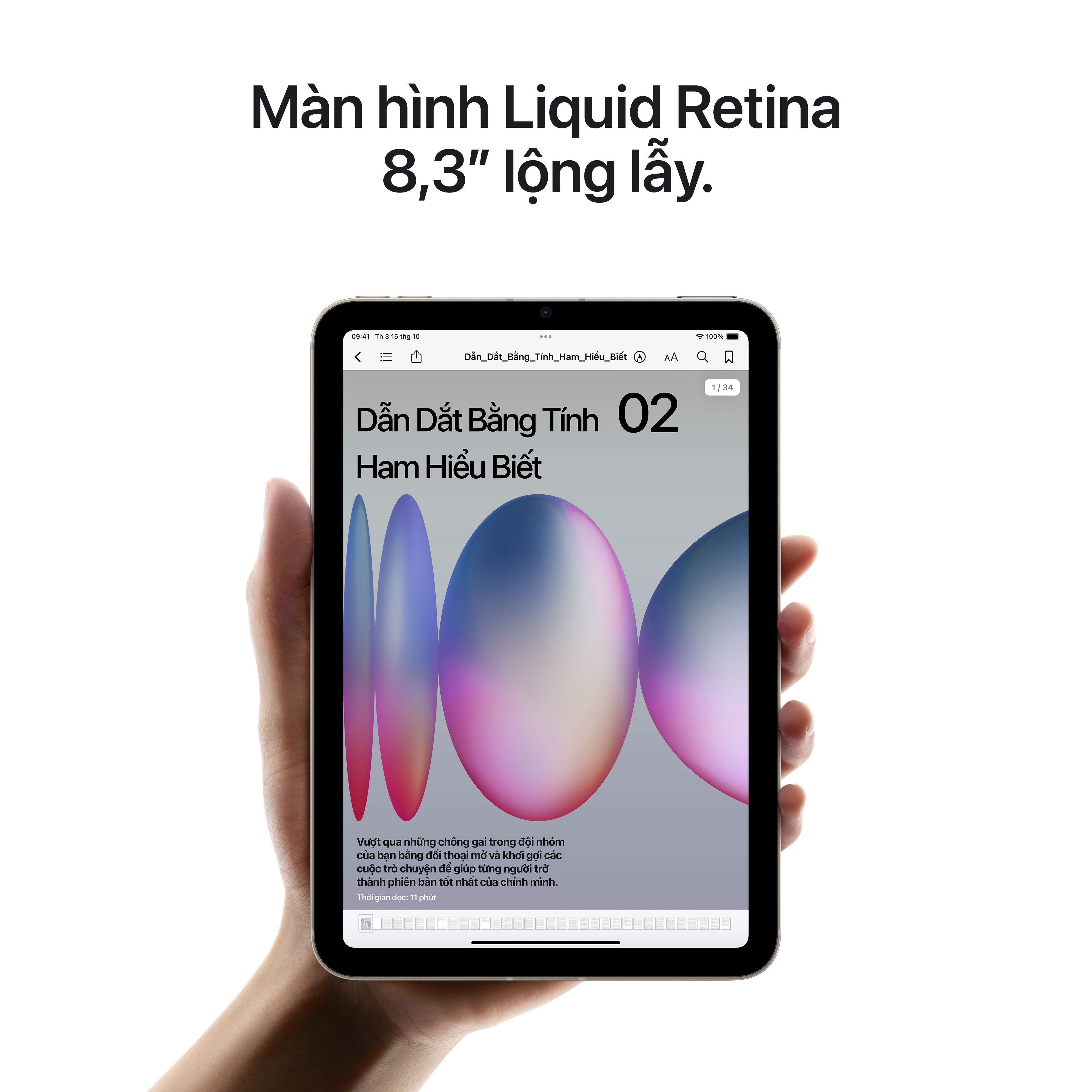 iPad Mini 7 2024 Wifi 256GB | Giá rẻ, hỗ trợ trả góp 0%