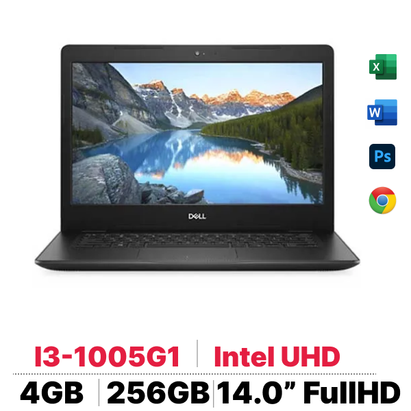 Laptop Dell Inspiron 3493 WTW3M2 Cũ Xước Cấn Giá rẻ