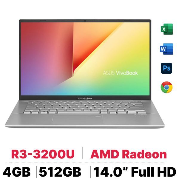 Laptop ASUS VivoBook 14 A412DA-EK346T Cũ Trầy Xước