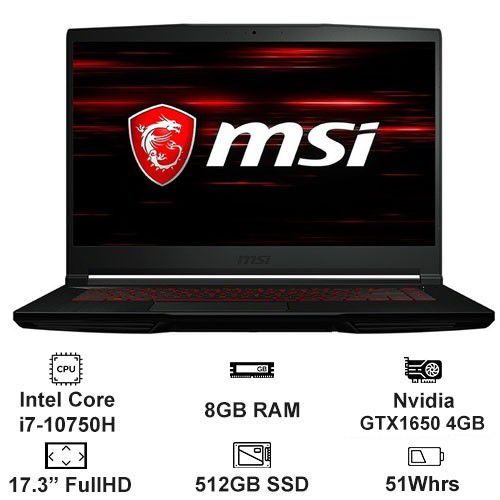 Thin 10sdr 2020 Msi Gf75 Thin Gaming Laptop MSI GL75 Leopard - Main Image