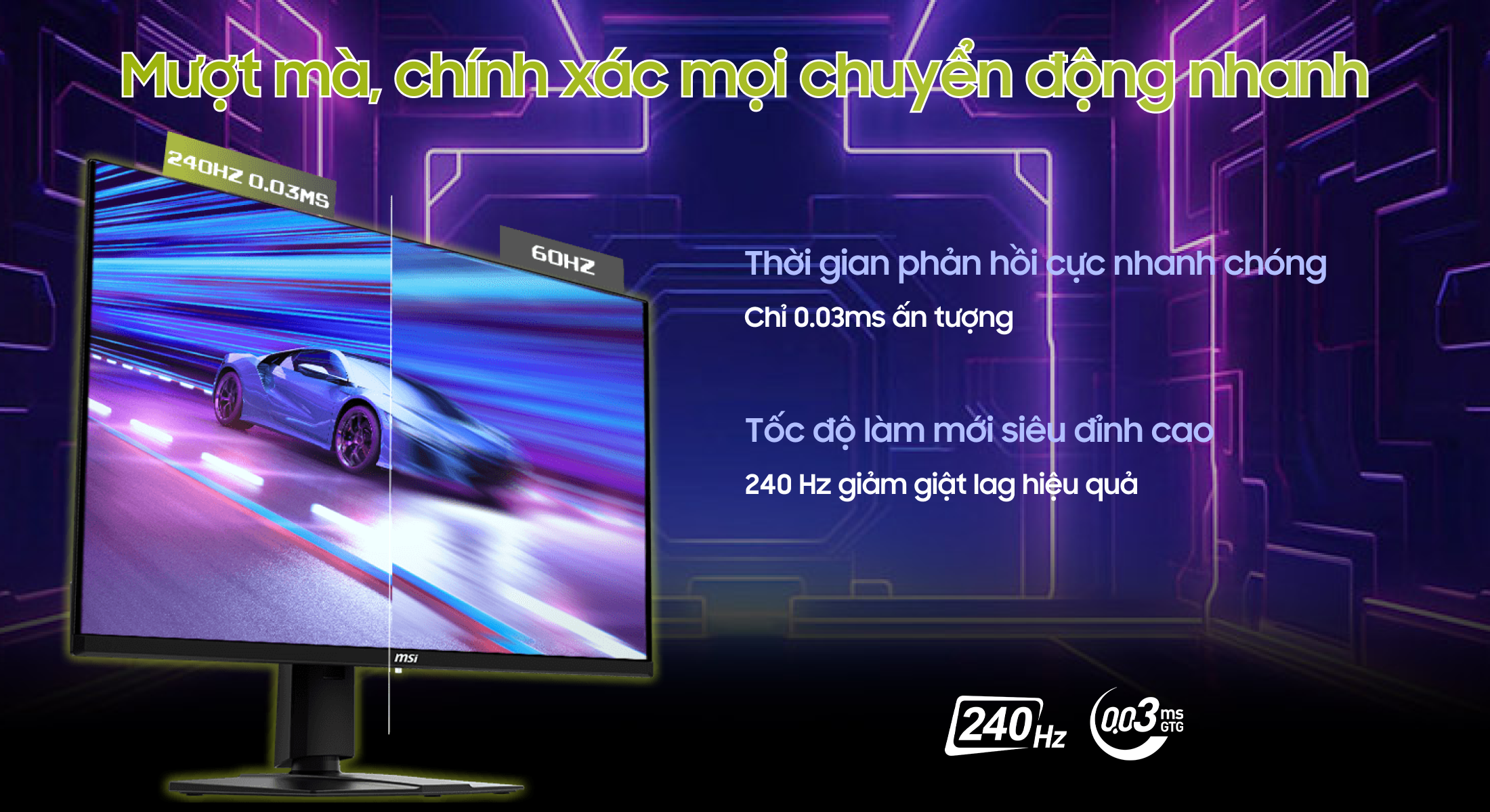 Màn hình Gaming MSI MAG 321UPX QD-OLED 32 inch | Giá rẻ, trả góp 0%
