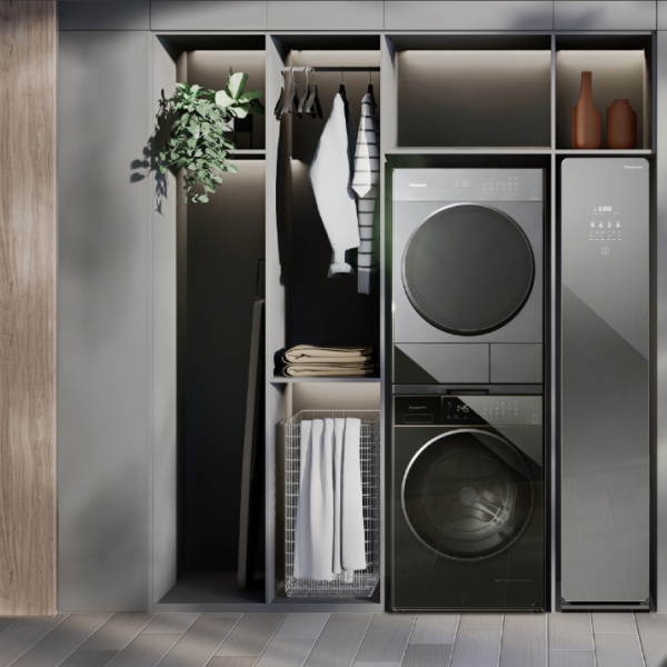 Tủ chăm sóc quần áo Panasonic HCC-R340ARXV Tủ chăm sóc quần áo thông minh Panasonic 2024 (HCC-R340ARXV)