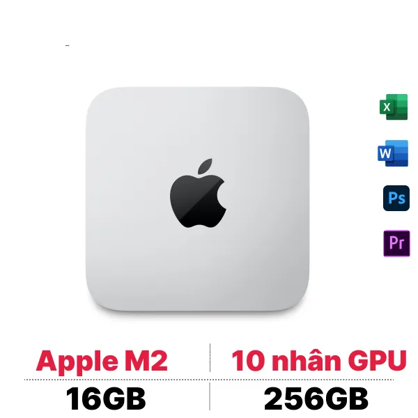 Mac mini M2 2023 (8 CPU - 10 GPU - 16GB - 256GB) | Chính hãng Apple Việt Nam