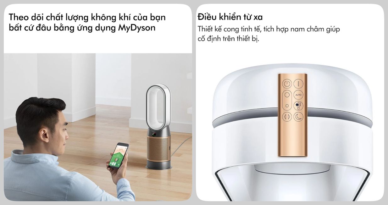 Máy lọc không khí Dyson Purifier Hot + Cool HP2 De-NOx | Giá rẻ