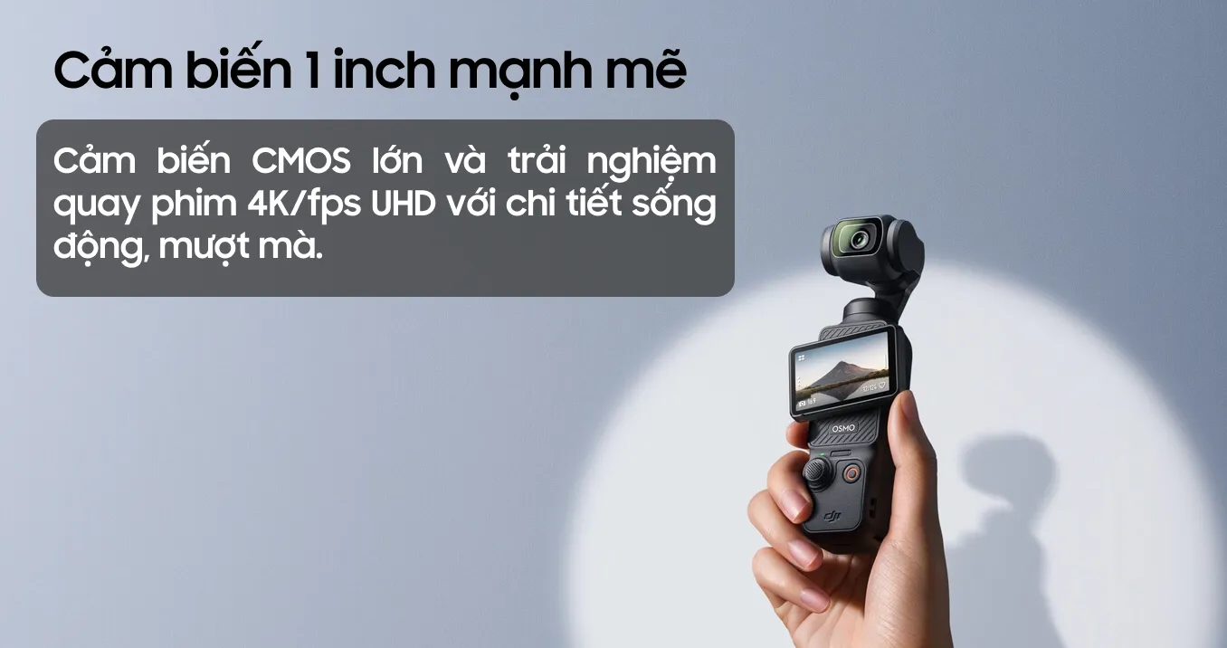 DJI OSMO POCKET 3 Đặt Hàng Chính Hãng Tại DJIVN