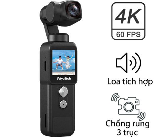 Máy Quay Feiyu Pocket 2 4K Chống Rung | Giá Rẻ