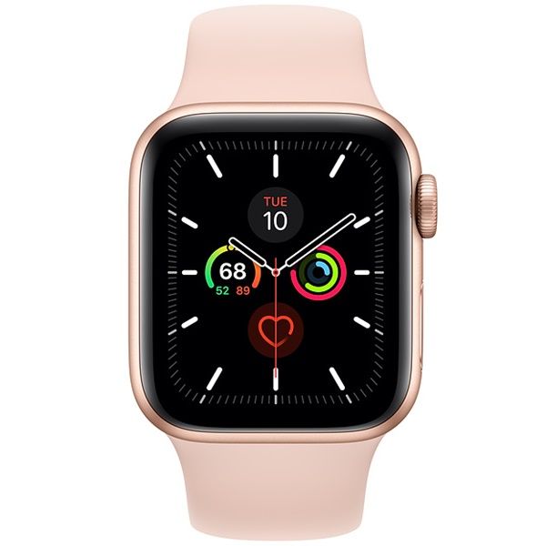 Apple Watch 5 40mm (4G) Viền Nhôm Vàng Dây Hồng (MWX22) xước cấn