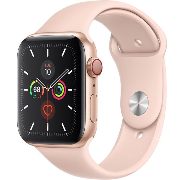 Apple Watch 5 40mm 4G Vi n Nhom Vang Day H ng MWX22 c p gia r b o hanh 6 thang