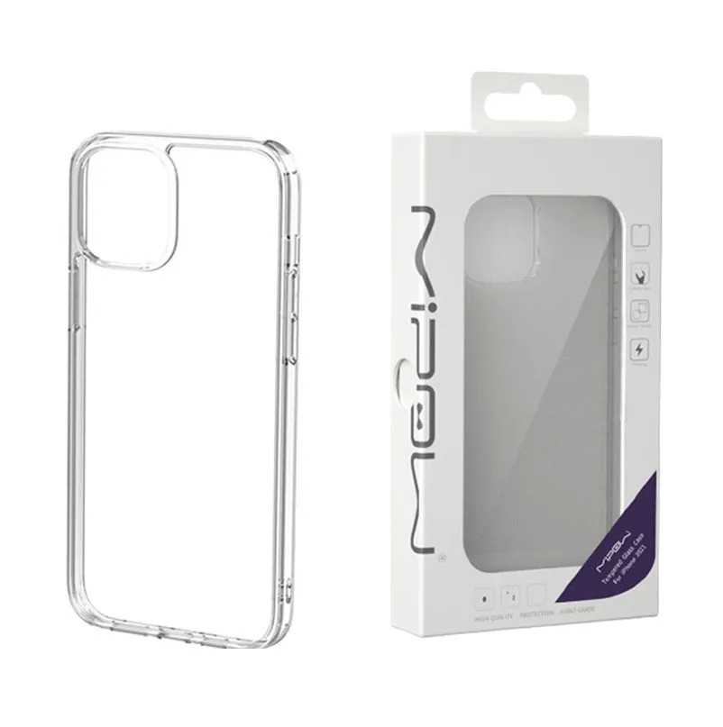 Ốp Lưng iPhone 14 Mipow Tempered Glass Transparent | Giá rẻ