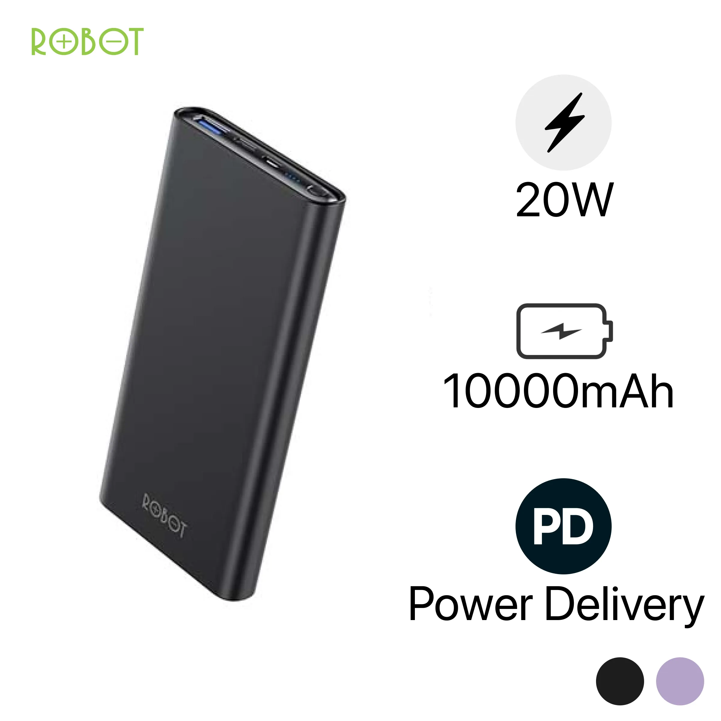 Pin dự phòng Robot 10000mAh RT11