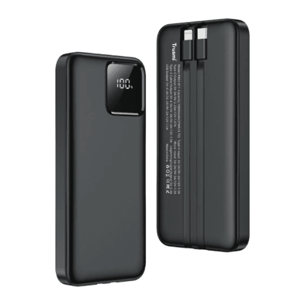 Pin dự phòng Trusmi 20.000mAh PD 22.5W kèm cáp type-C +