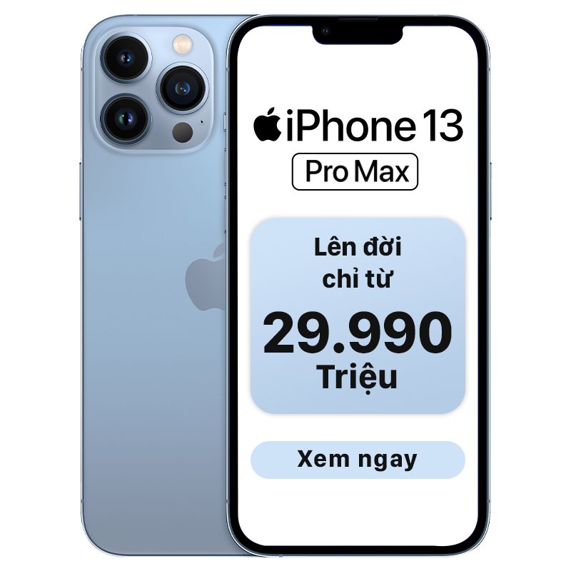 Điện thoại iPhone 13 Pro Max (VN/A) 128GB - Lên đời giá tốt