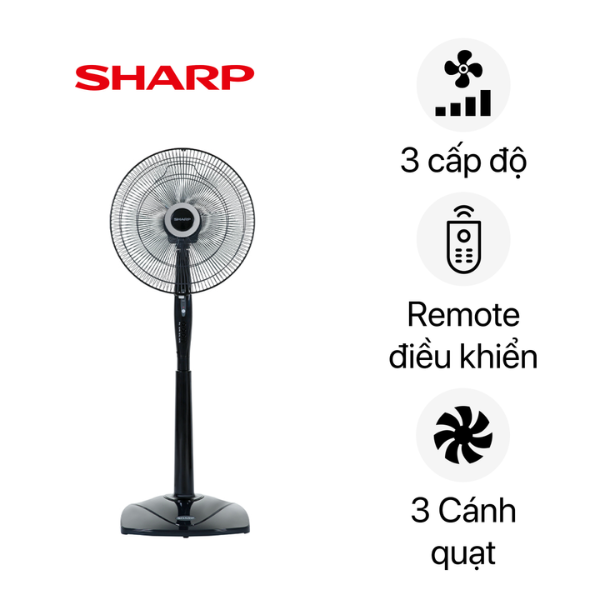 Hướng dẫn sử dụng quạt cây Sharp PJ-S40RV-LG đúng cách nhất