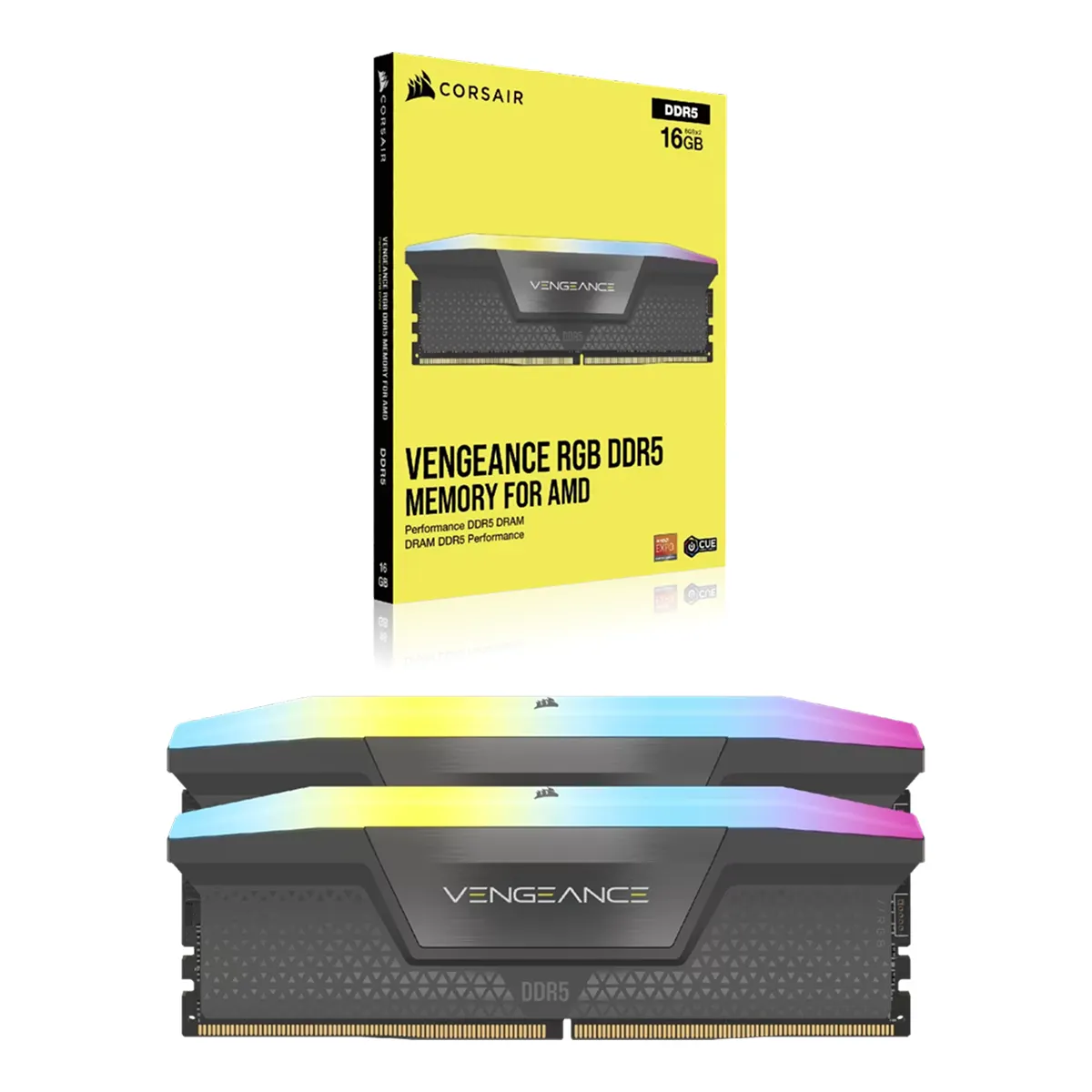 Ram PC Corsair Vengeance RGB DDR5 6000MHz 16GB (1*16GB) | Giá rẻ