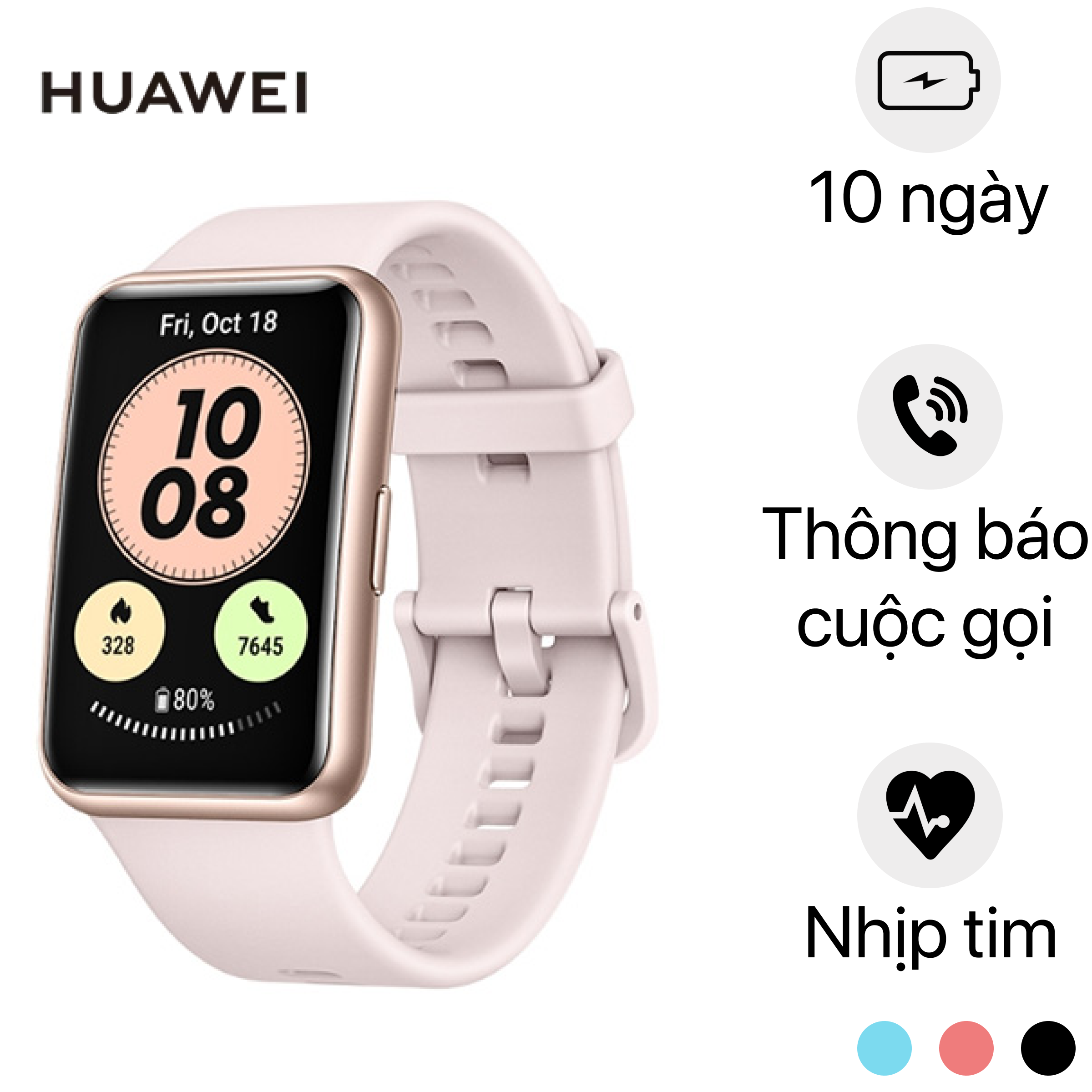 ﾄ雪ｻ渡g h盻� Huawei Watch Fit new Giﾃ｡ r蘯ｻ, khuy蘯ｿn mﾃ｣i t盻奏