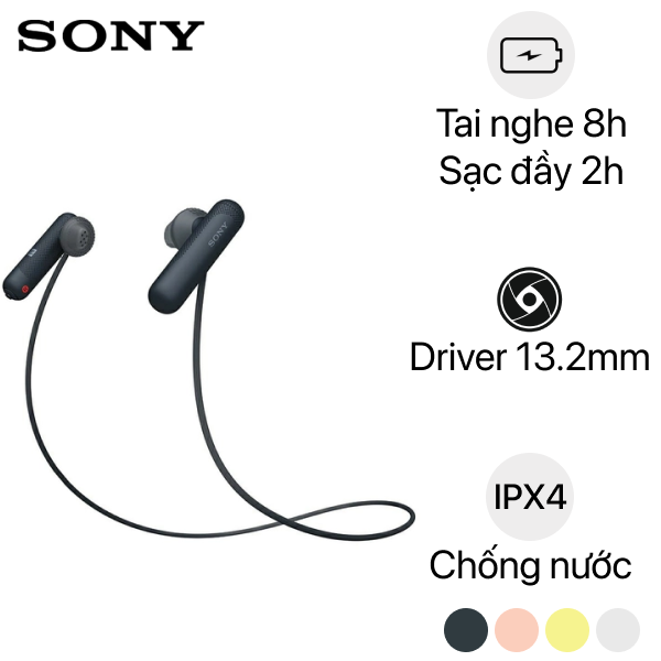 Auriculares Bluetooth Sony Wi-sp500 Deportivos - TecnoWestune Store
