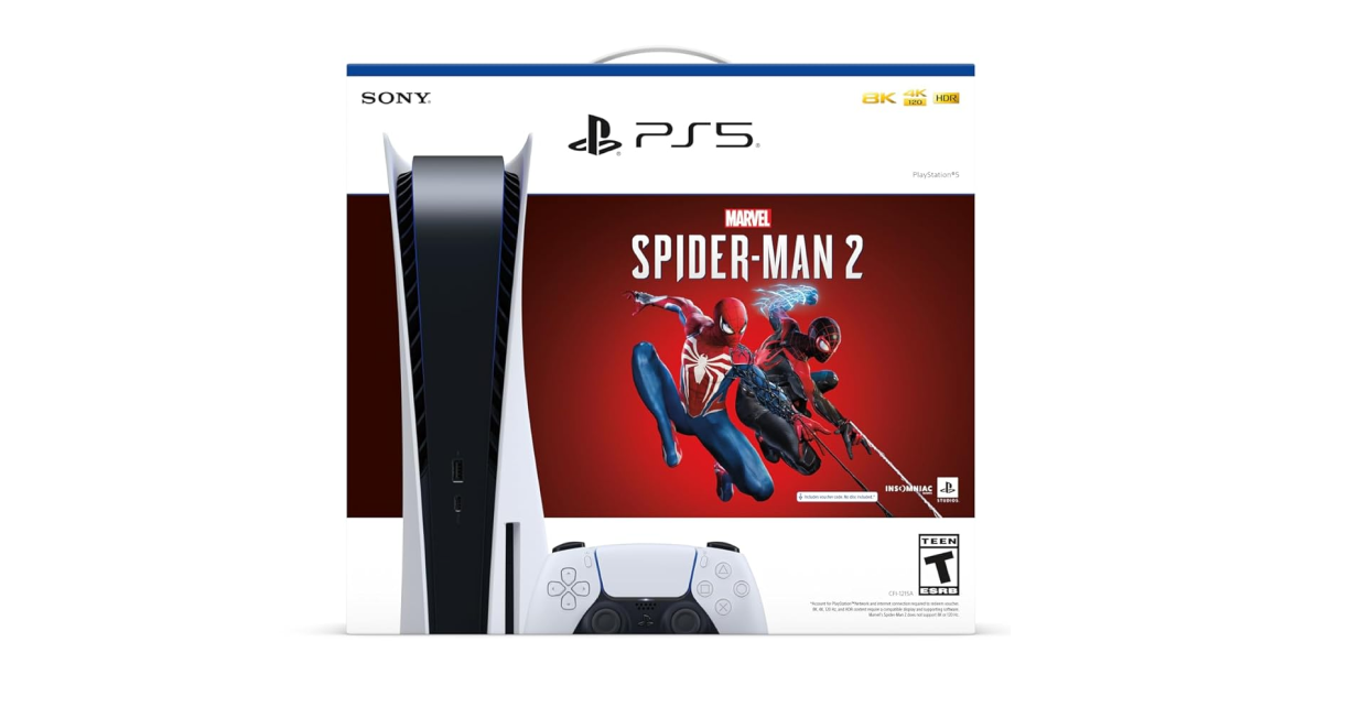 Máy chơi game Sony Playstation 5 Bundle Marvel's Spiderman 2 ASIA-00464 |  Mạnh, chiến game mượt, giá rẻ