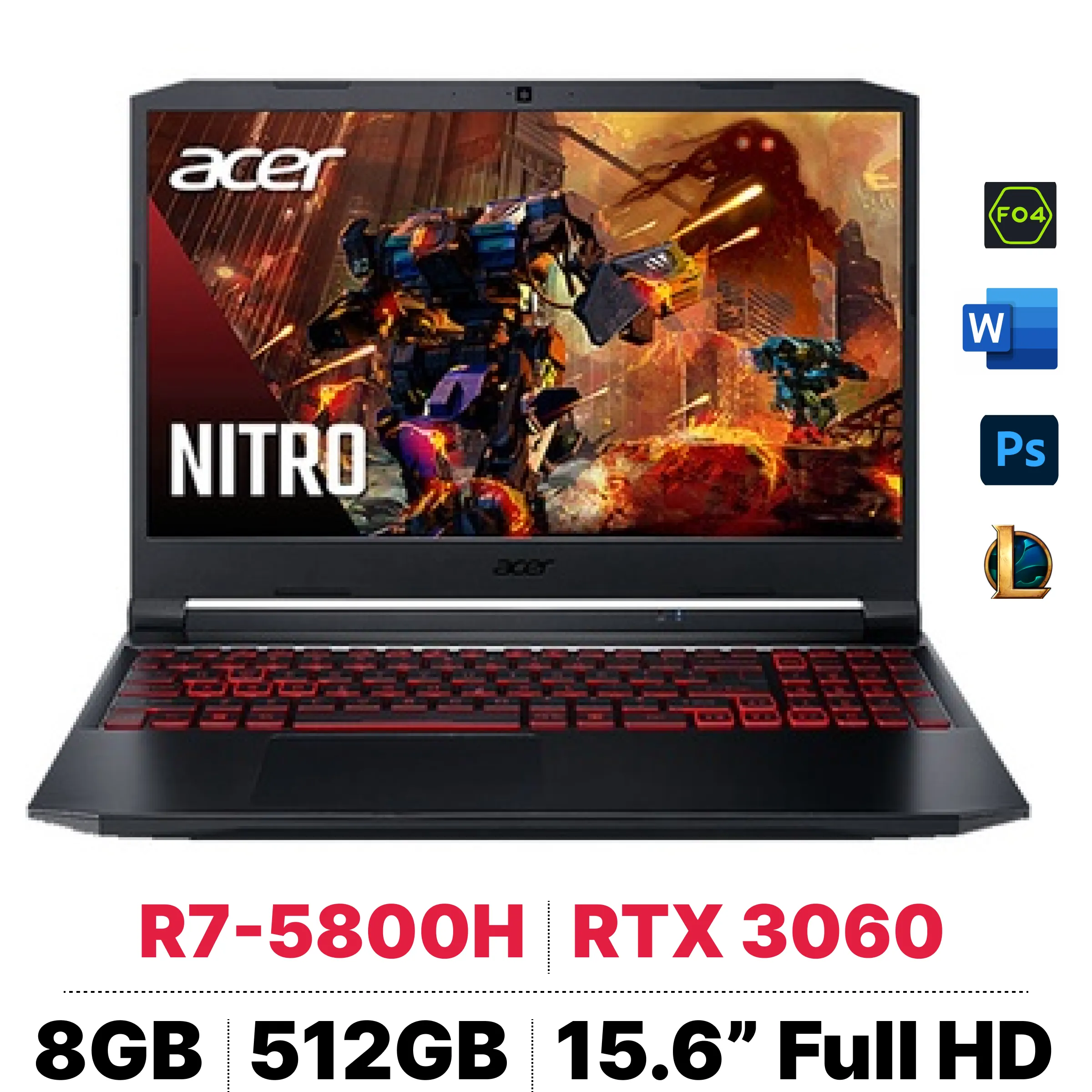 Core I5 Laptop Gaming Acer Nitro An515 Acer Nitro 2018 Core I5