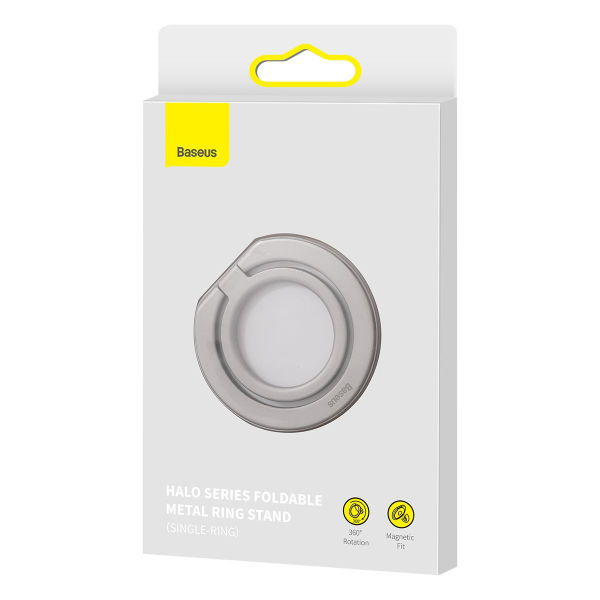 Vòng giữ điện thoại Baseus Halo Series Foldable Metal Ring | Giá rẻ