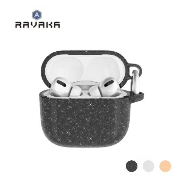 Hộp đựng tai nghe Apple Airpods 4 Ravaka Sparkle | Giá rẻ
