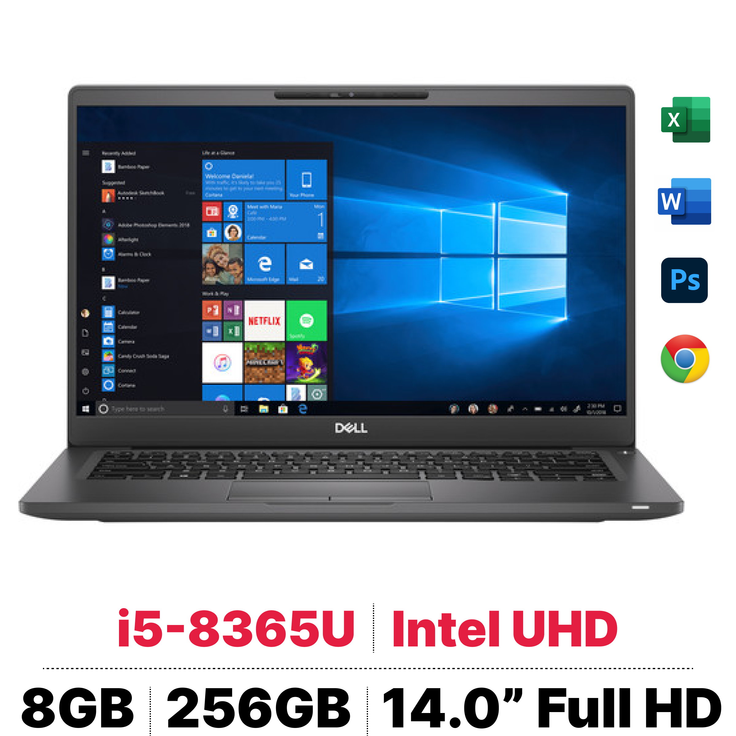 Laptop Dell Latitude 7400 Giá rẻ, trả góp 0