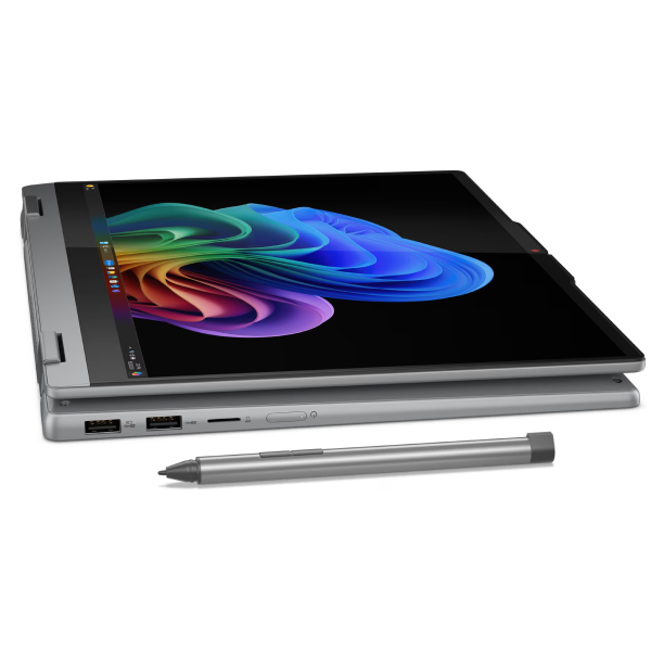 Laptop-Schutzhülle Für Lenovo IdeaPad 5 14 Zoll 2-in-1 – PU-Leder, Magnetverschluss (Burgunderrot)