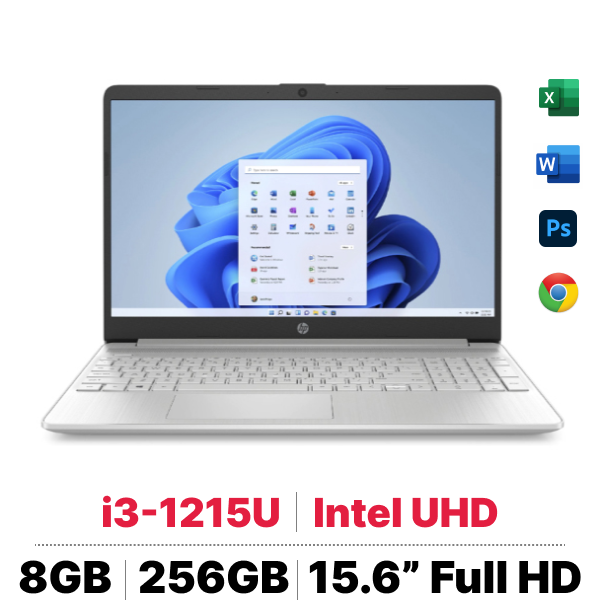 Laptop HP 15S-FQ5231TU 8U241PA Giá rẻ, trả góp 0%