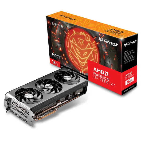 Card Màn Hình Sapphire Radeon Rx 7800xt Pure Gaming Oc 16gb Gddr6 Giá Rẻ