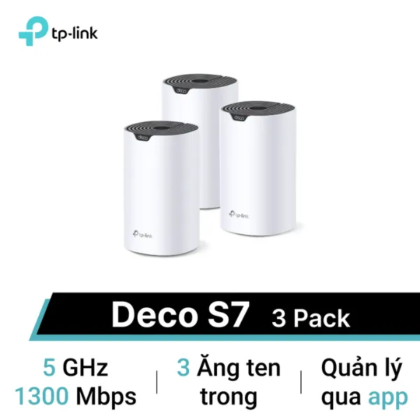 Hệ thống WiFi Mesh AC1900 TP-Link Deco S7 | Giá rẻ