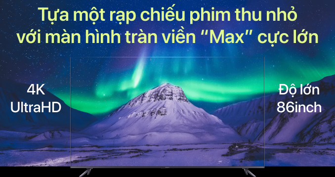 Tivi Xiaomi Max 86 inch | Giá tốt 07/2025, bảo hành 2 năm