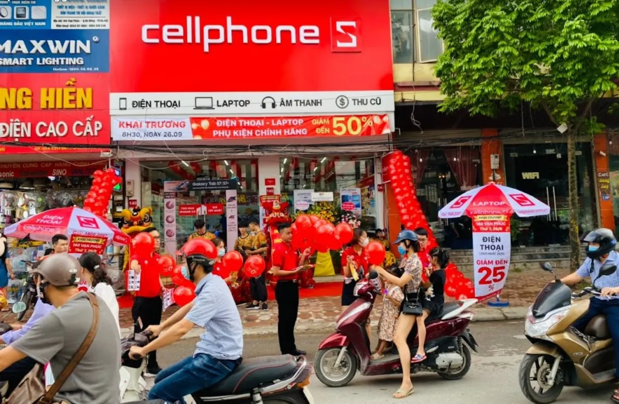 Khai trương cửa hàng điện thoại CellphoneS Vạn Phúc, Hà Đông
