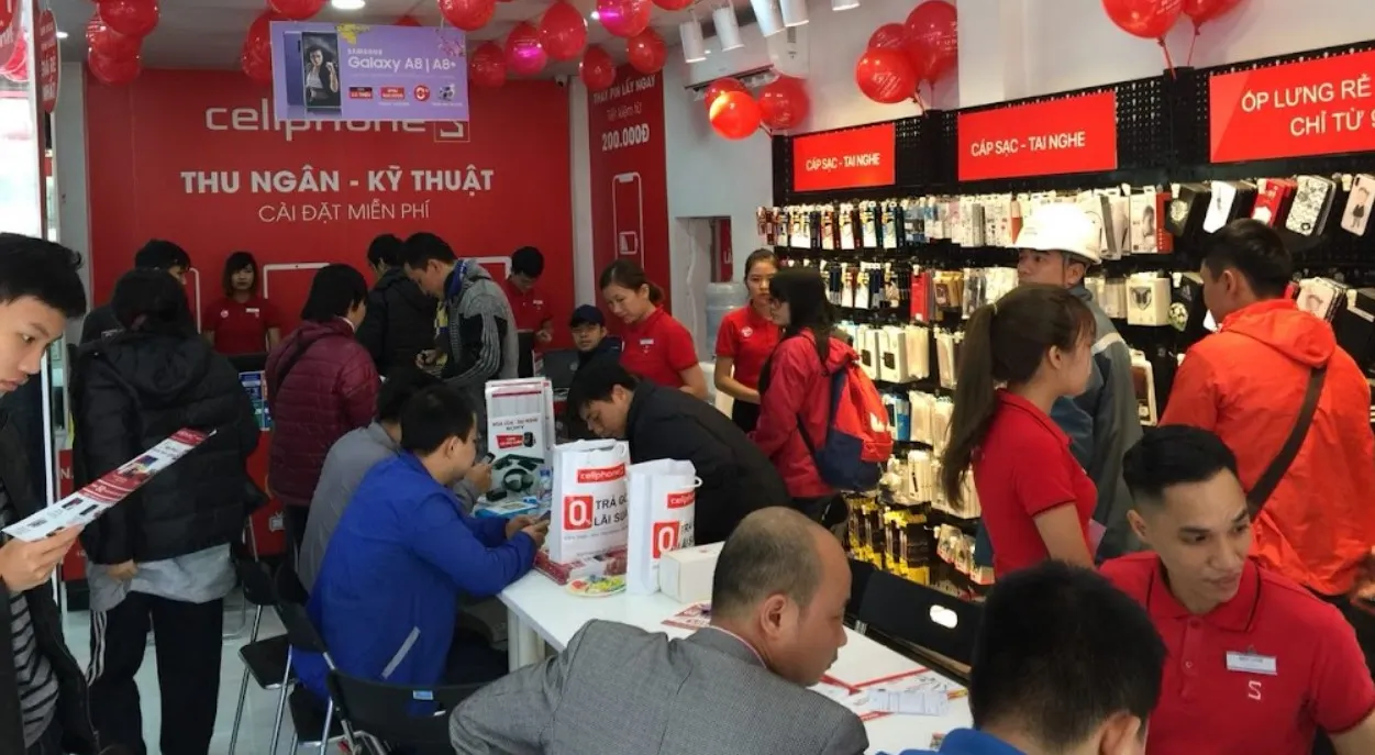 Khai trương cửa hàng điện thoại CellphoneS Hồ Tùng Mậu, Hà Nội