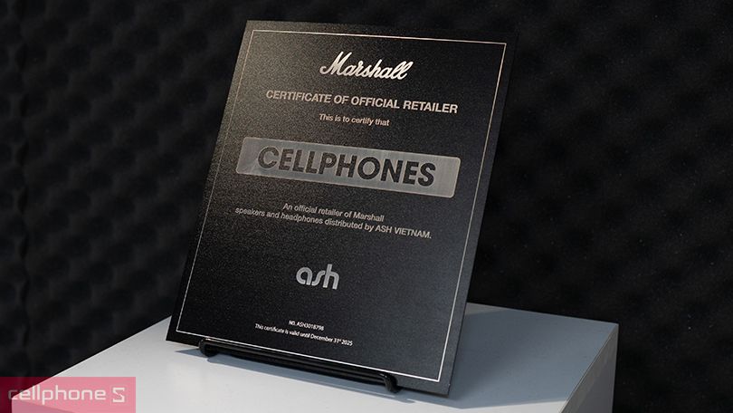 CellphoneS nhận giải đối tác kinh doanh xuất sắc của Marshall