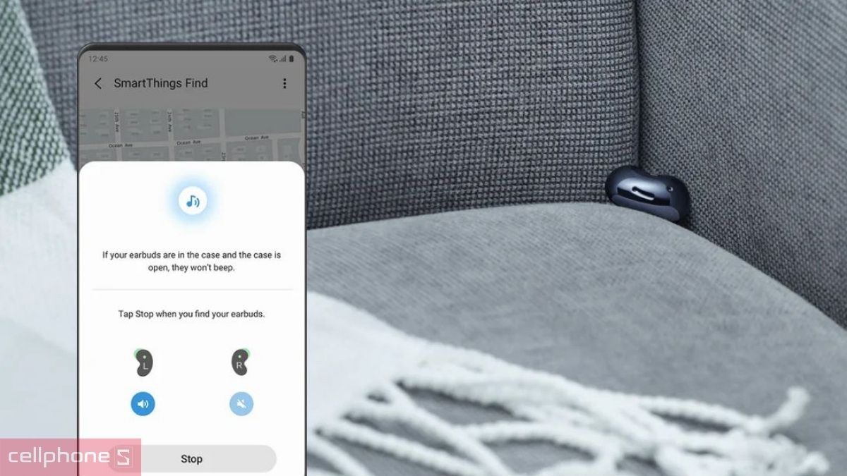 Tìm kiếm thông minh với tai nghe Samsung