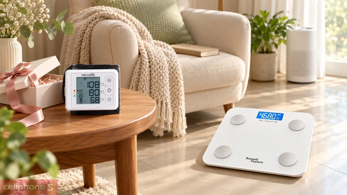 Quà tặng 20/10 hỗ trợ theo dõi sức khỏe và chăm sóc bà mỗi ngày
