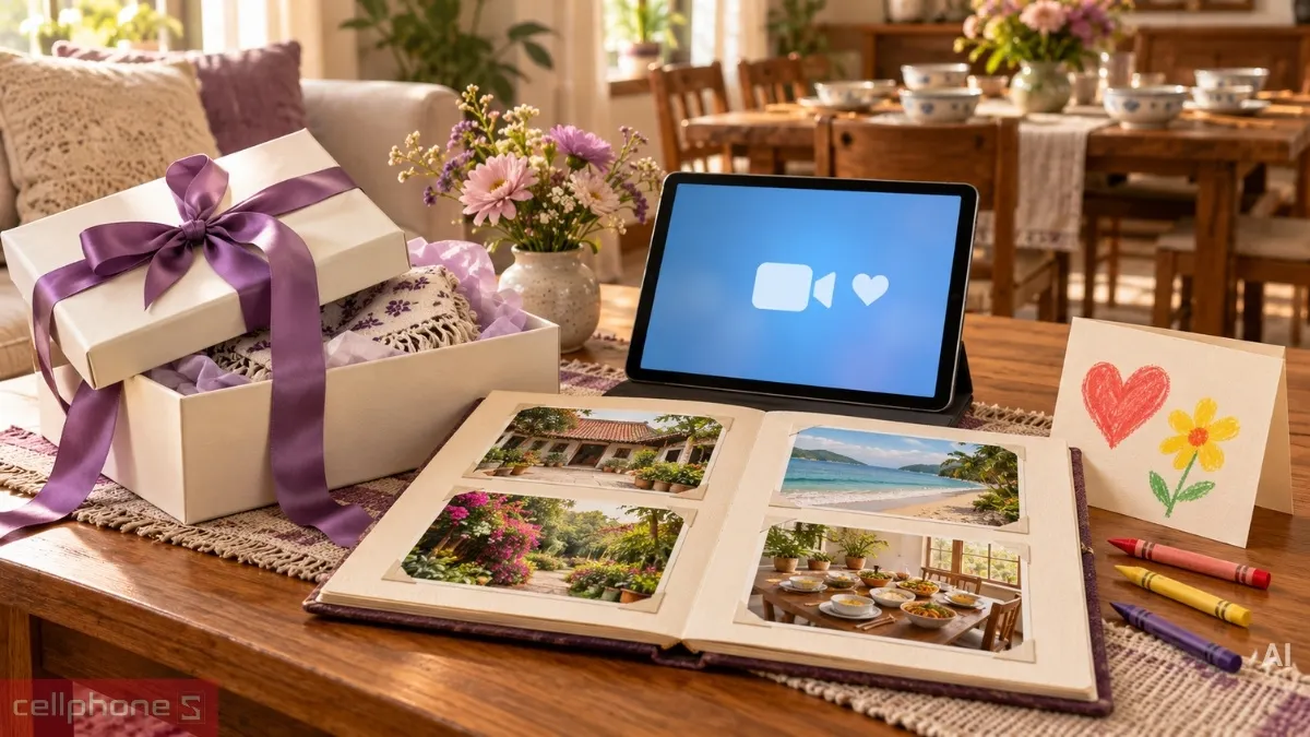 Quà 20/10 gắn kết tình cảm giữa bà và con cháu qua những khoảnh khắc sum vầy