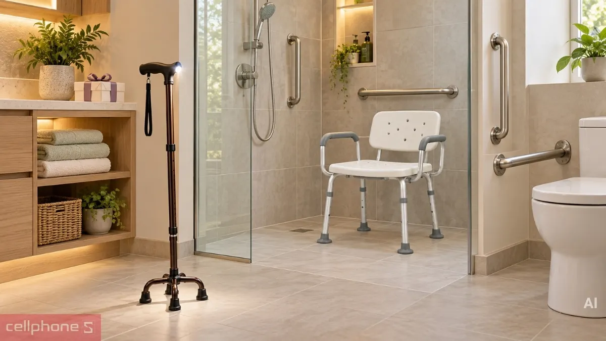 Quà tặng 20/10 hỗ trợ bà từ 70 đến 80 tuổi đi lại và sinh hoạt thuận tiện